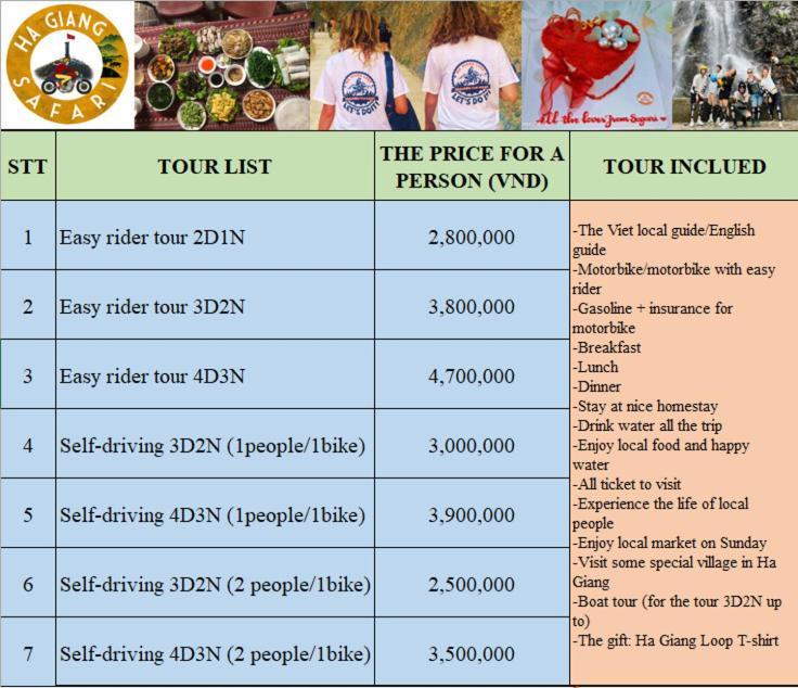 Nhi'S House & Safari -Motorbike Rental-Tour Ha Giang Bagian luar foto